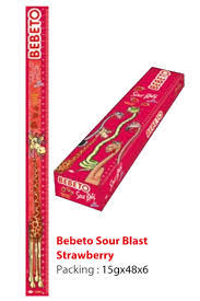 BEBETO METRE ŞEKER 15 Gr. ÇİLEK